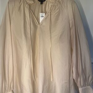 Banana Republic Cream Blouse